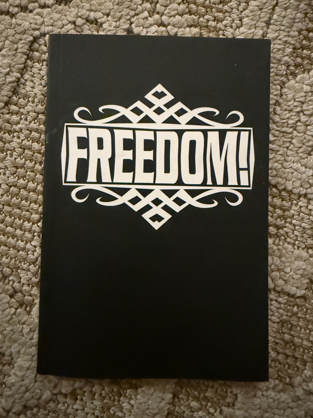 New Freedom manifesto conspiracy book